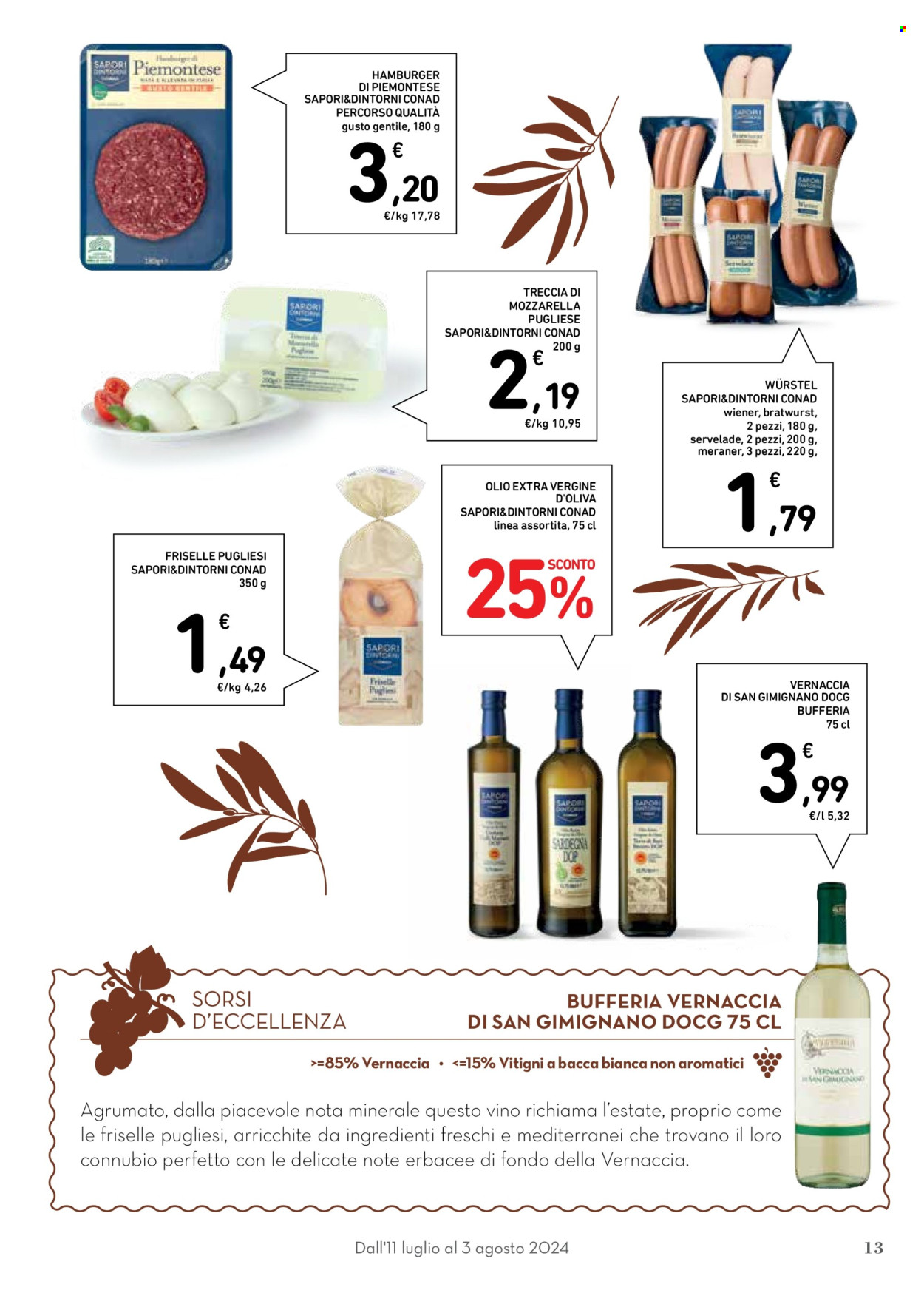 Volantino Conad Superstore - 11/7/2024 - 3/8/2024. Pagina 13
