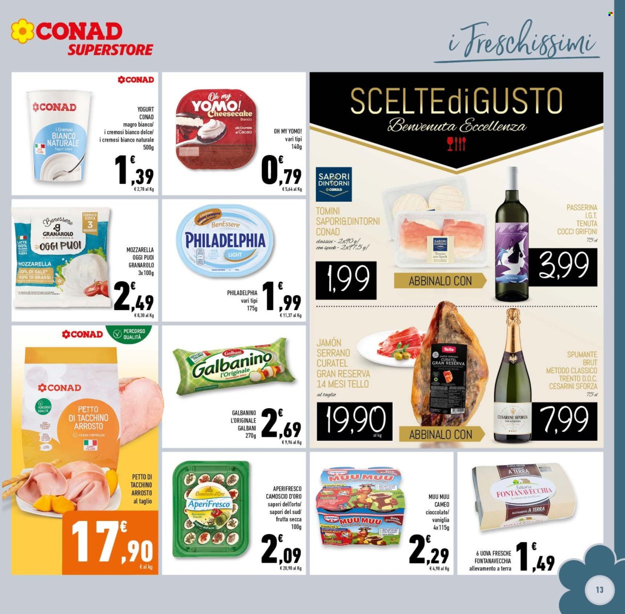 Volantino Conad Superstore - 26/6/2024 - 9/7/2024. Pagina 13
