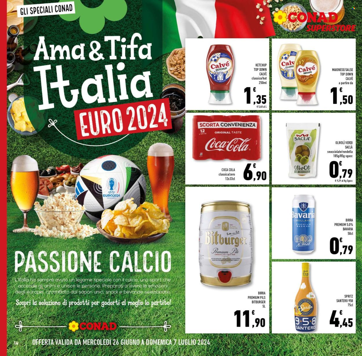 Volantino Conad Superstore - 26/6/2024 - 9/7/2024. Pagina 14