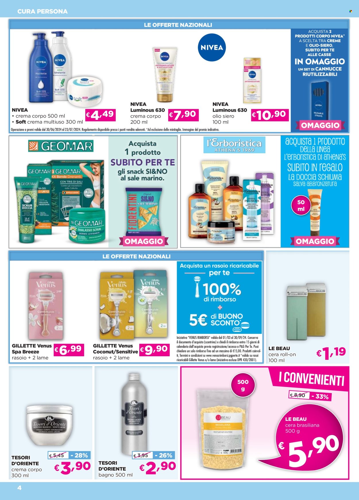 Volantino Acqua & Sapone - 4/7/2024 - 23/7/2024. Pagina 4