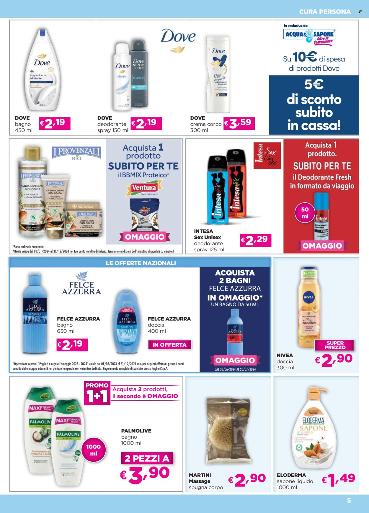 Volantino Acqua & Sapone - 4/7/2024 - 23/7/2024. Pagina 5