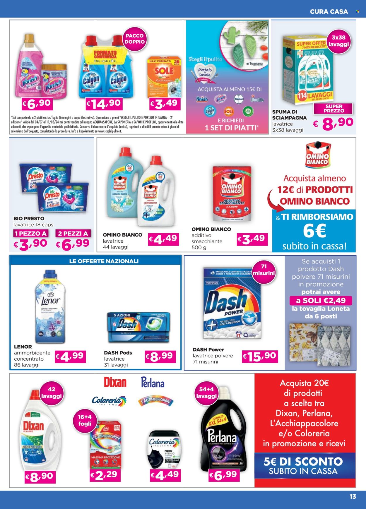 Volantino Acqua & Sapone - 4/7/2024 - 23/7/2024. Pagina 13