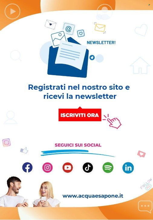 Volantino Acqua & Sapone - 30/6/2024 - 20/7/2024. Pagina 19