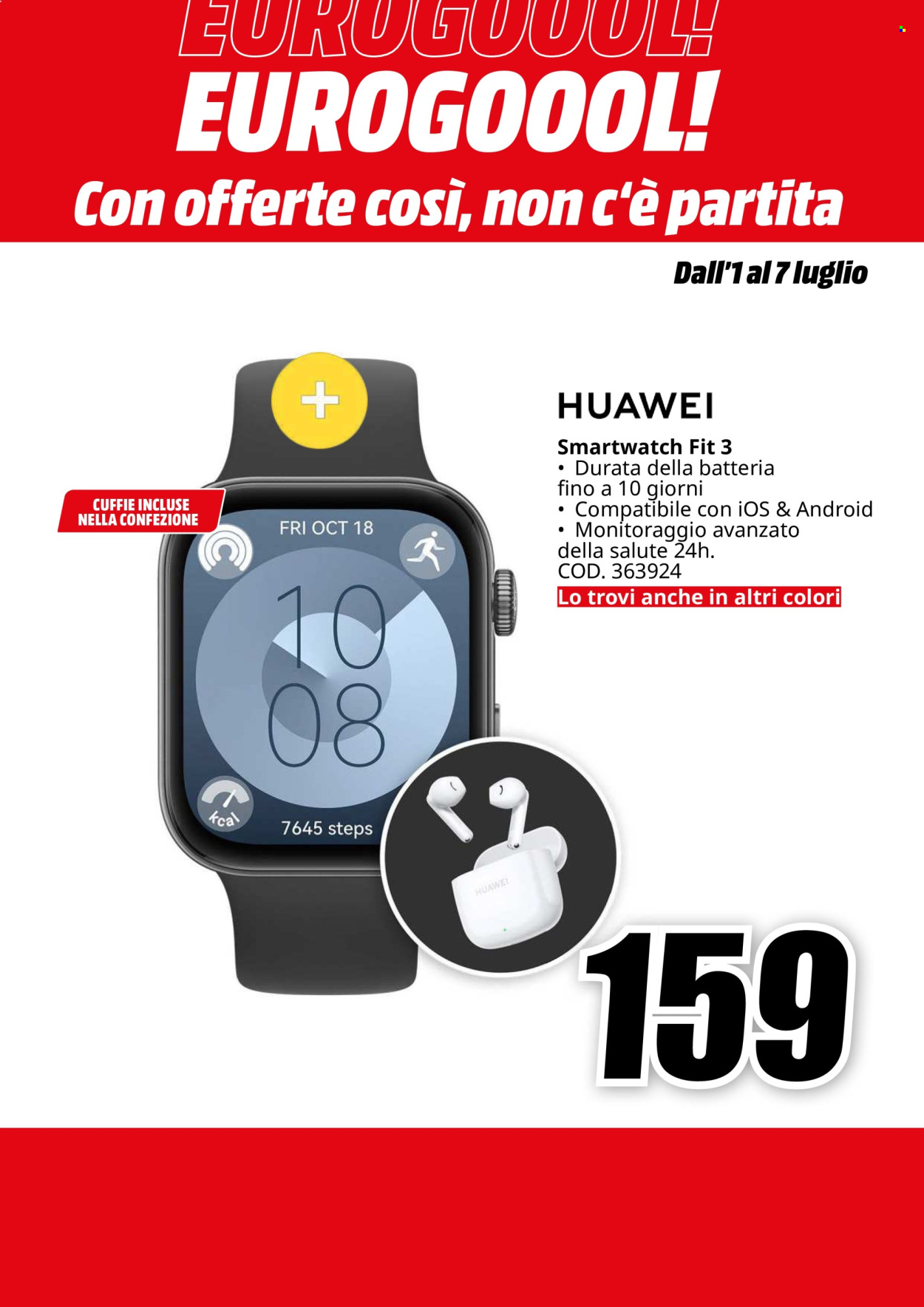 Volantino MediaWorld - 1/7/2024 - 7/7/2024. Pagina 8