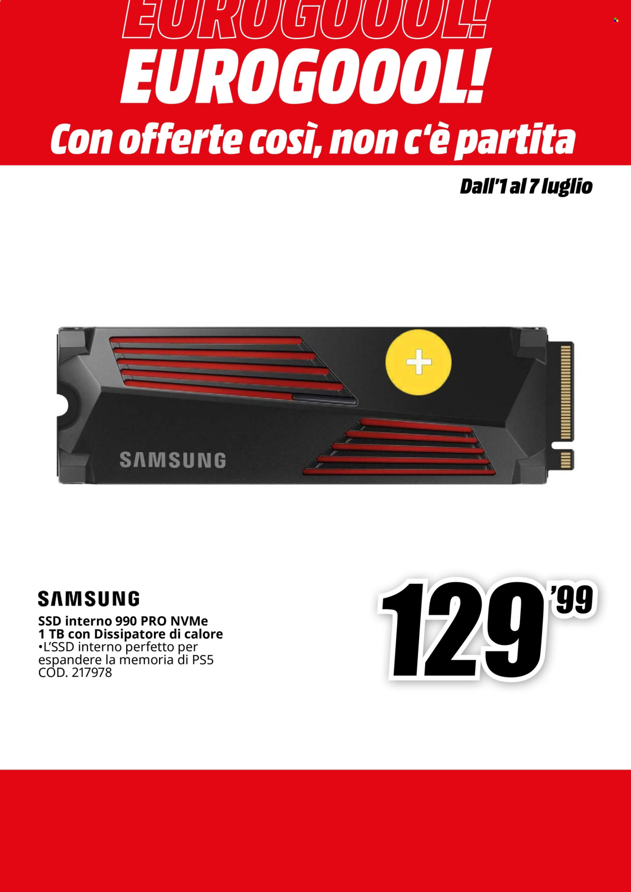 Volantino MediaWorld - 1/7/2024 - 7/7/2024. Pagina 18