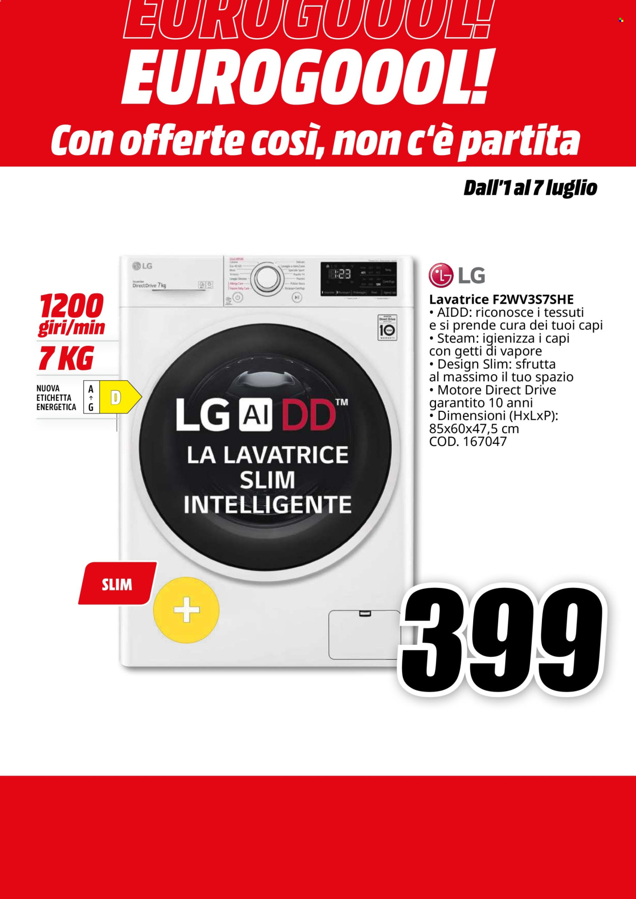 Volantino MediaWorld - 1/7/2024 - 7/7/2024. Pagina 35