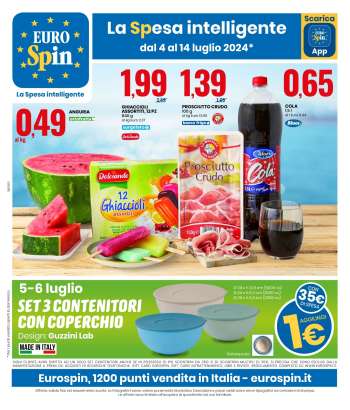 Volantino EuroSpin - 4/7/2024 - 14/7/2024.