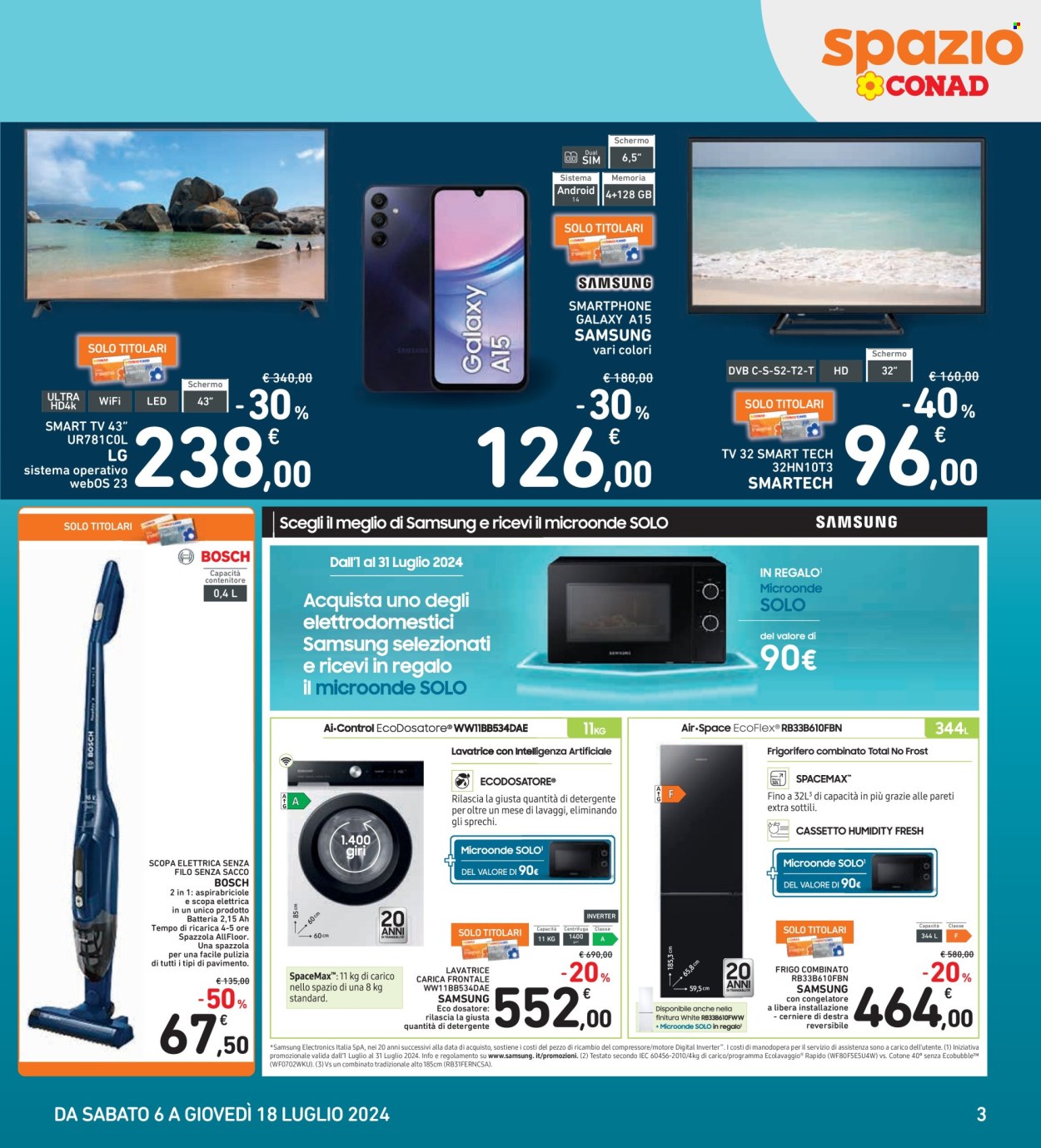 Leták Spazio Conad - 6.7.2024 - 18.7.2024. Strana 3