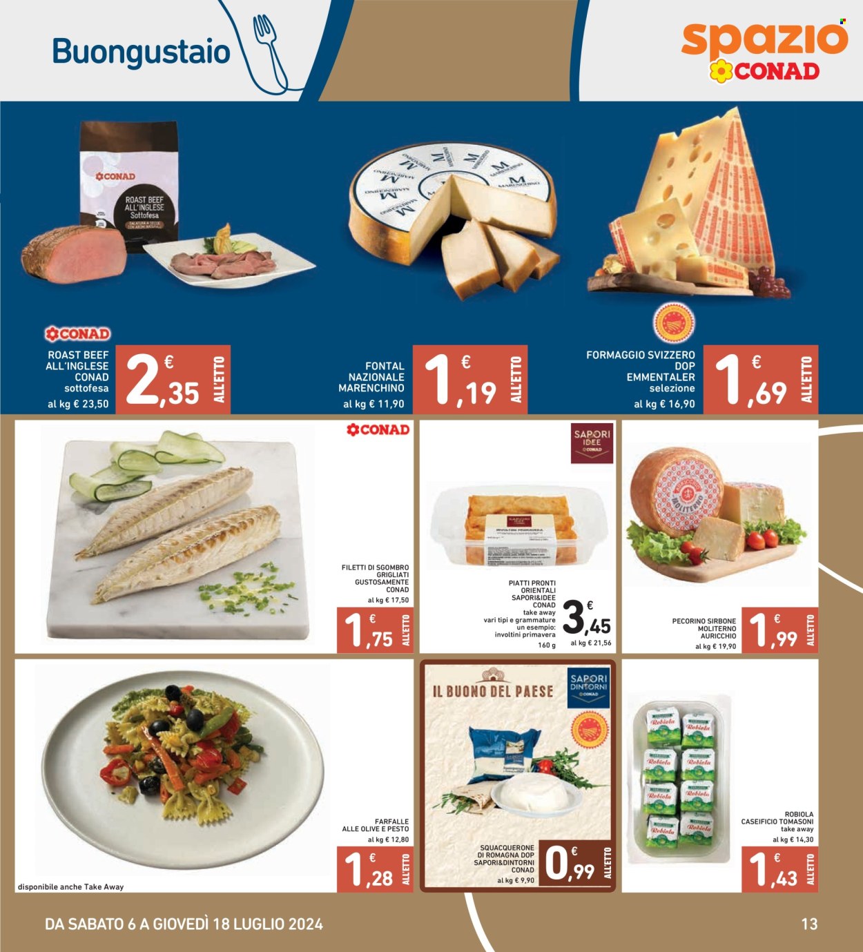 Leták Spazio Conad - 6.7.2024 - 18.7.2024. Strana 13