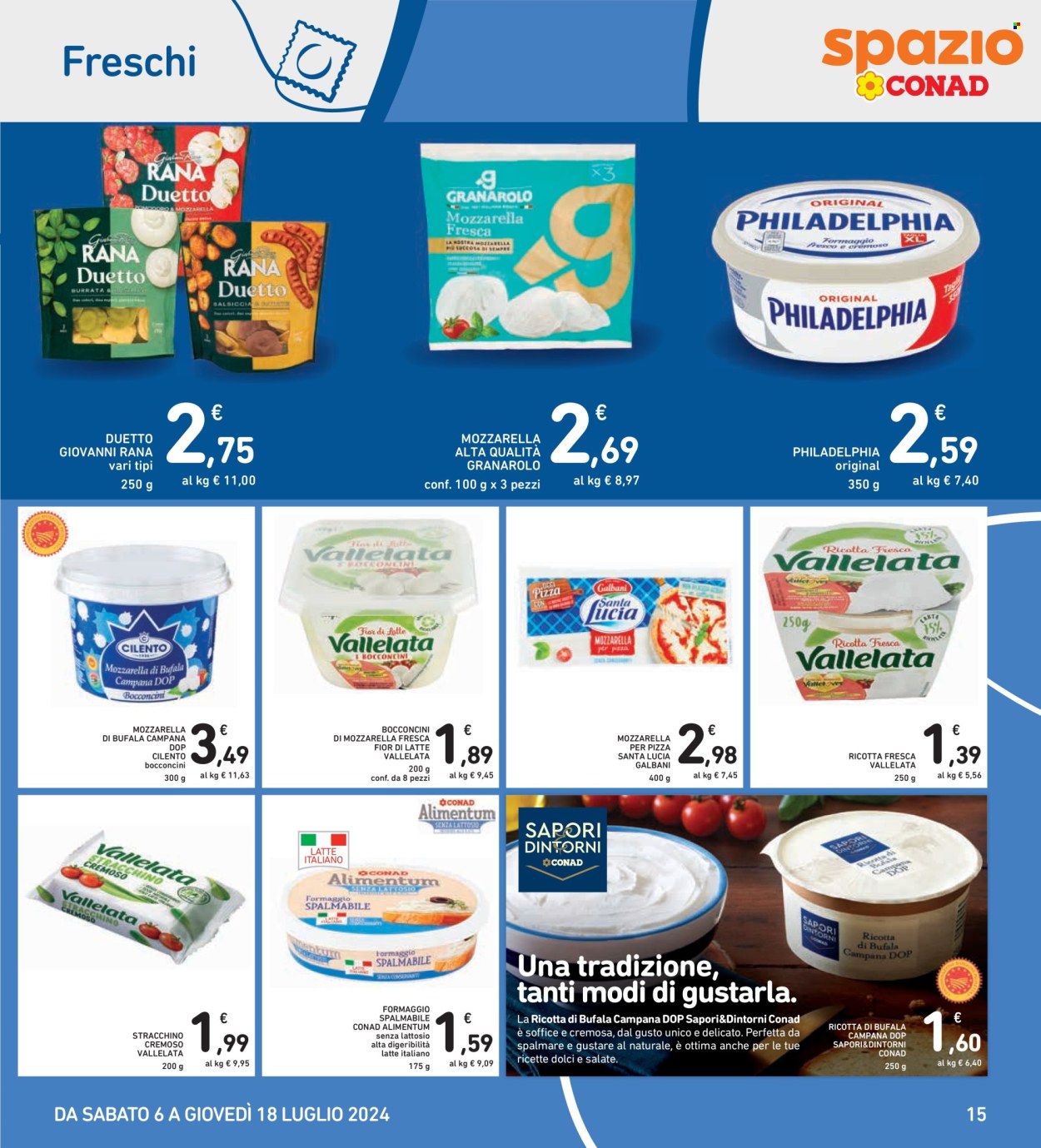 Leták Spazio Conad - 6.7.2024 - 18.7.2024. Strana 15