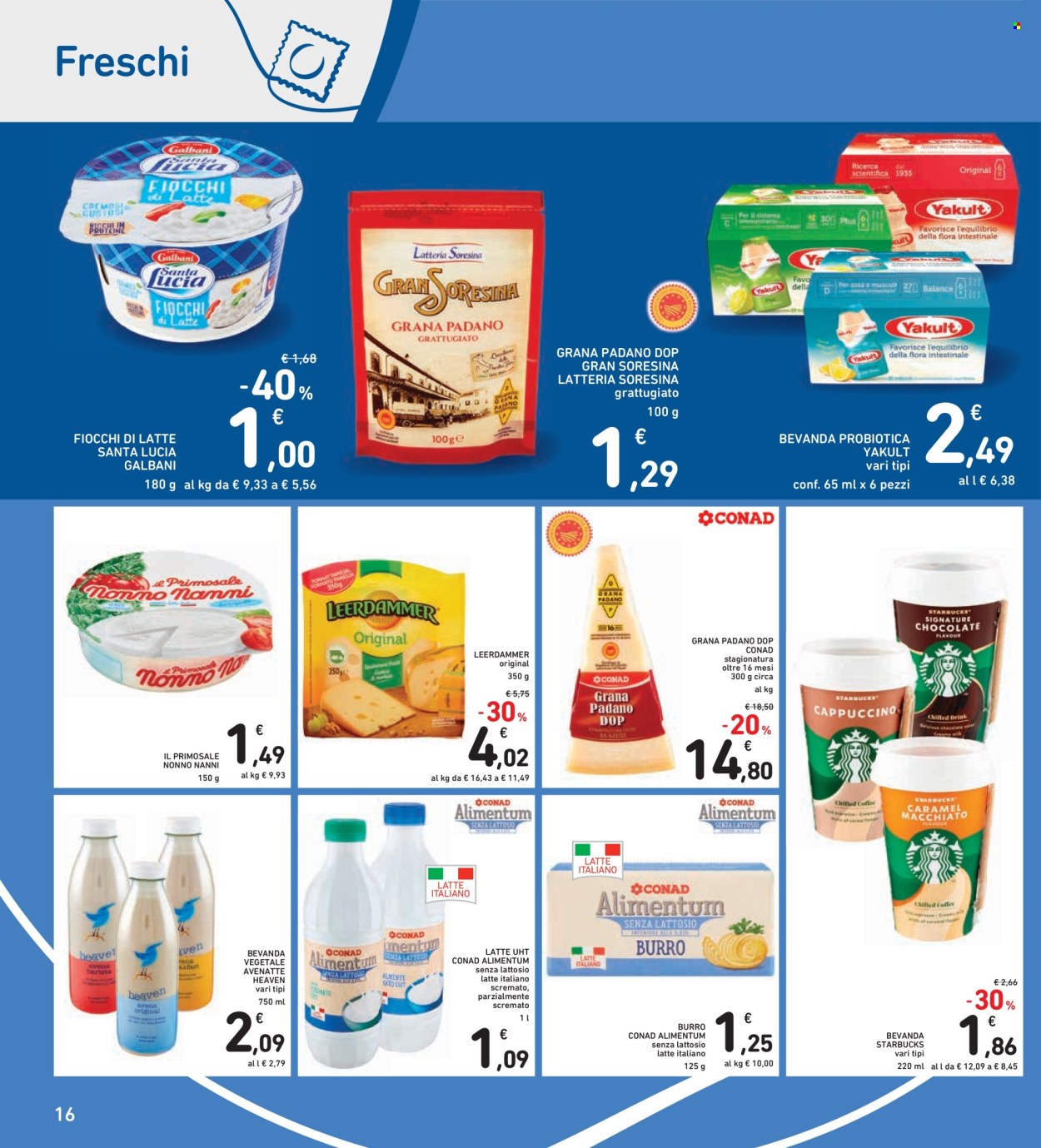 Leták Spazio Conad - 6.7.2024 - 18.7.2024. Strana 16