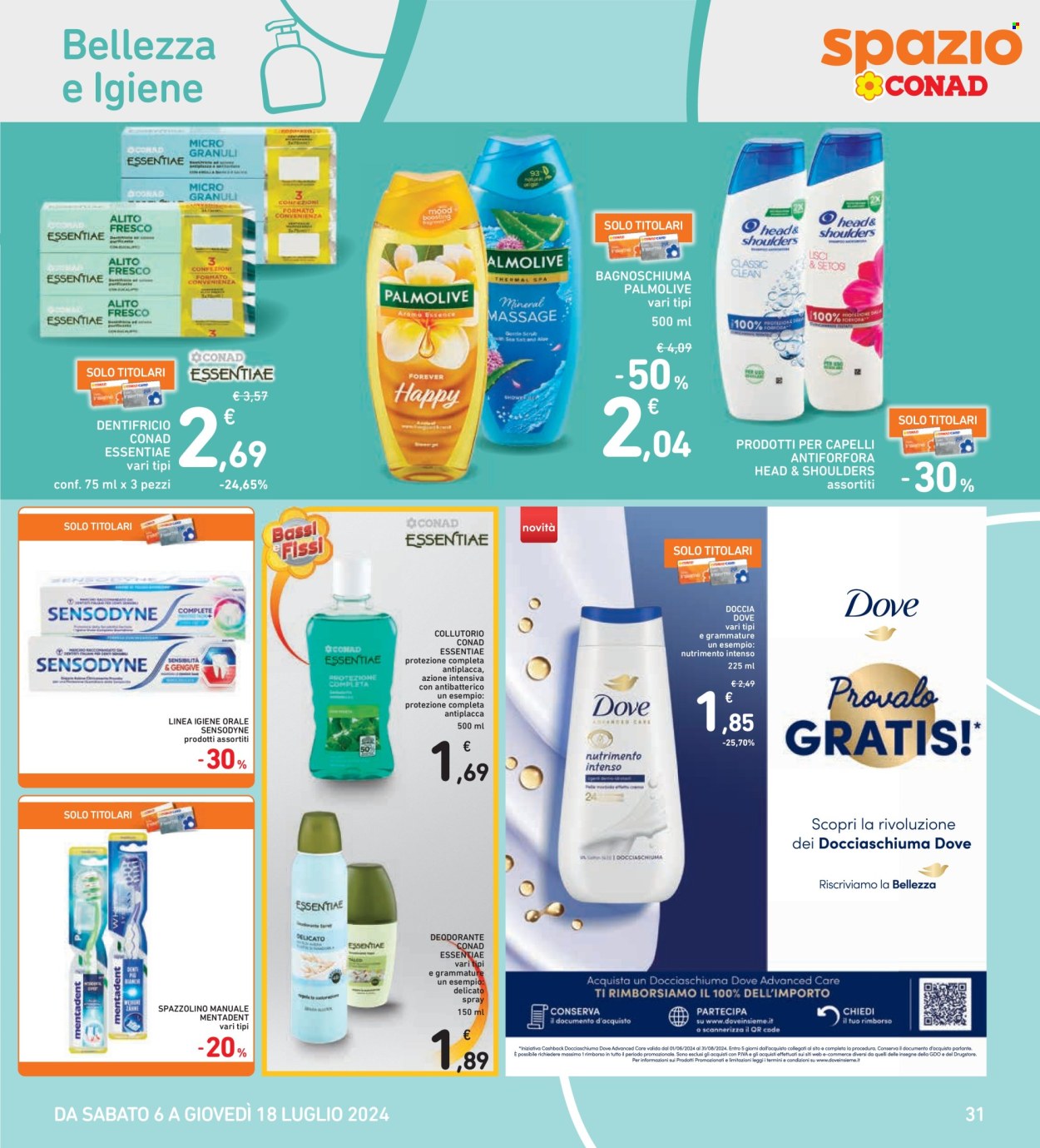Leták Spazio Conad - 6.7.2024 - 18.7.2024. Strana 31