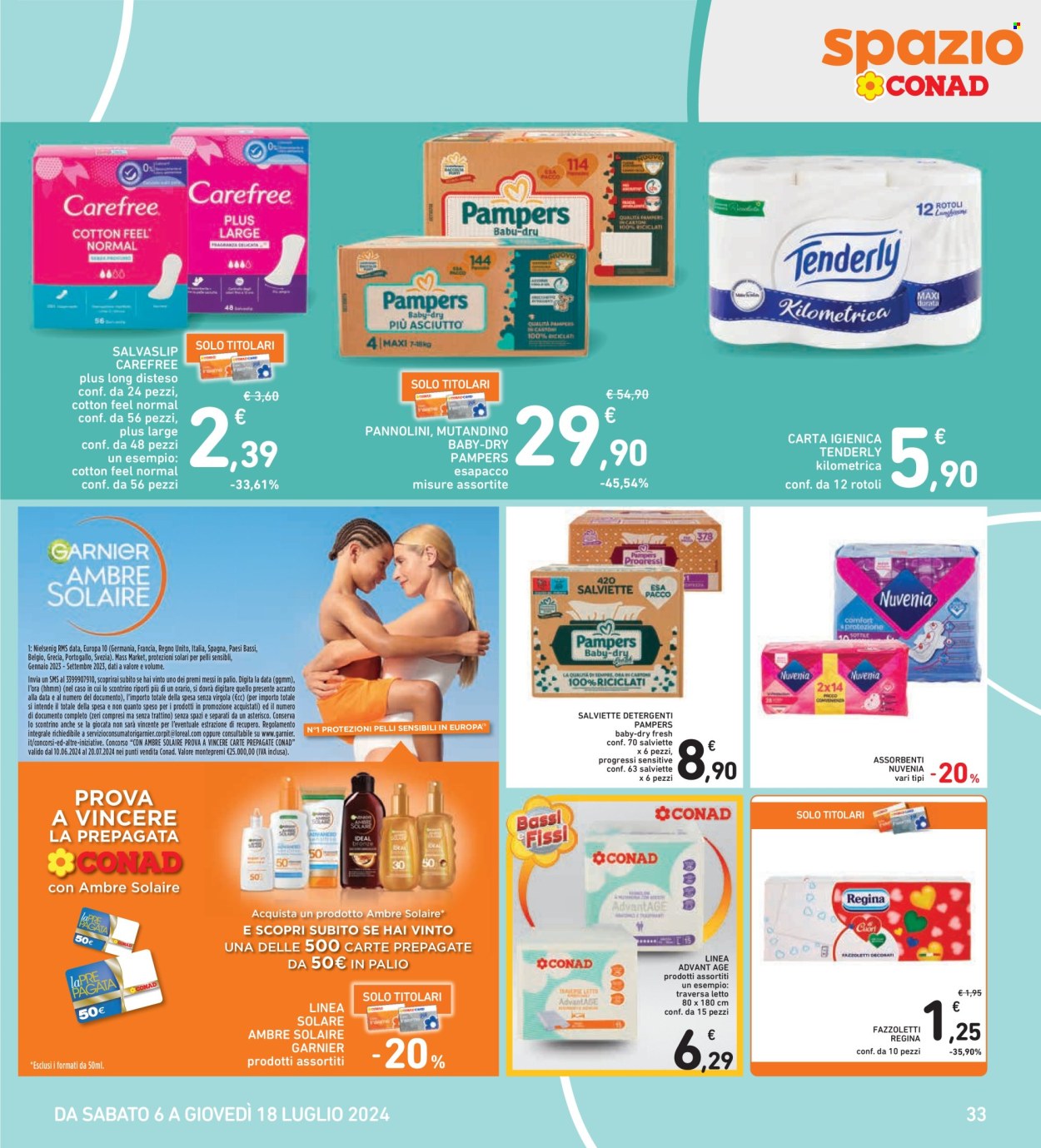 Volantino Spazio Conad - 6/7/2024 - 18/7/2024. Pagina 33