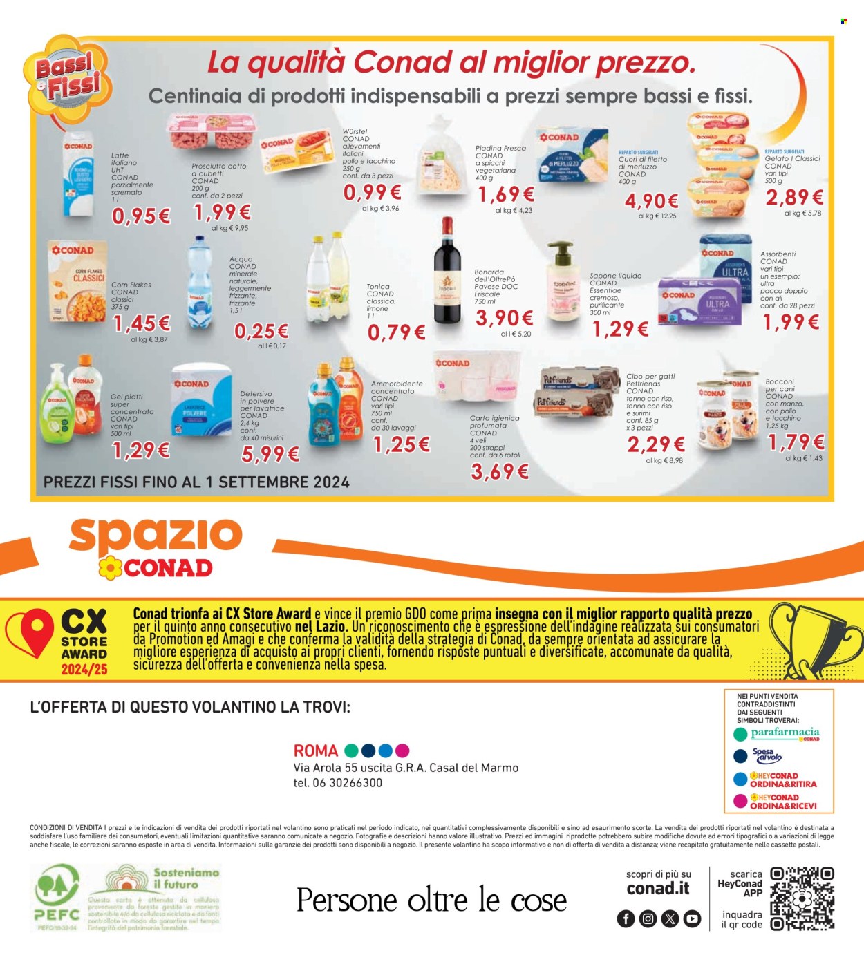 Leták Spazio Conad - 6.7.2024 - 18.7.2024. Strana 40