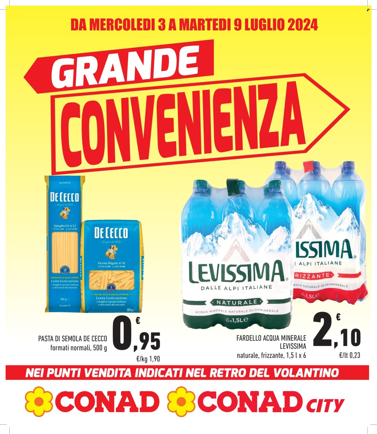 Volantino Conad - 3/7/2024 - 9/7/2024. Pagina 1