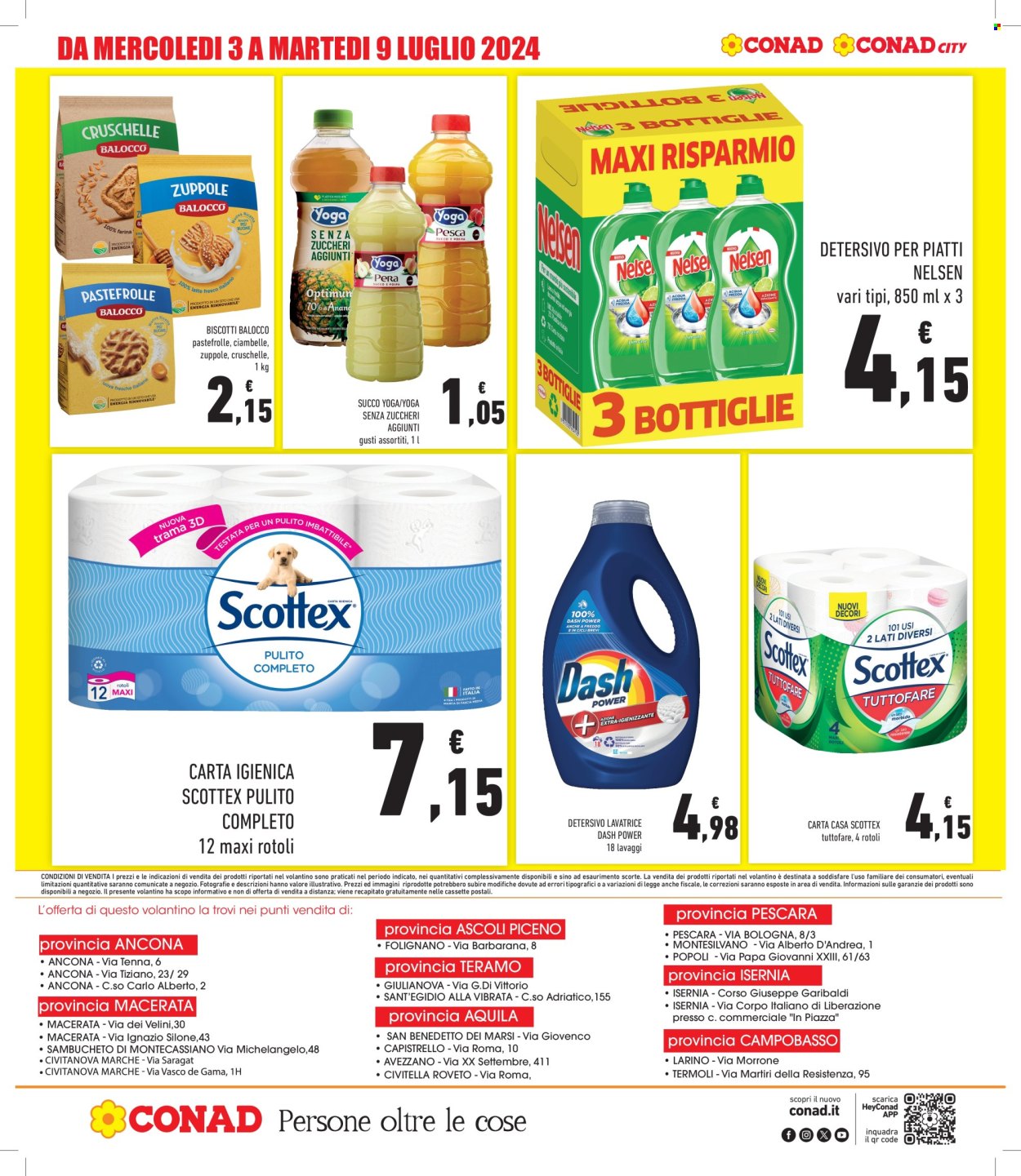 Volantino Conad - 3/7/2024 - 9/7/2024. Pagina 4