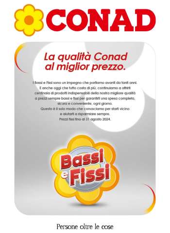 Volantino Conad - 28/6/2024 - 31/8/2024.