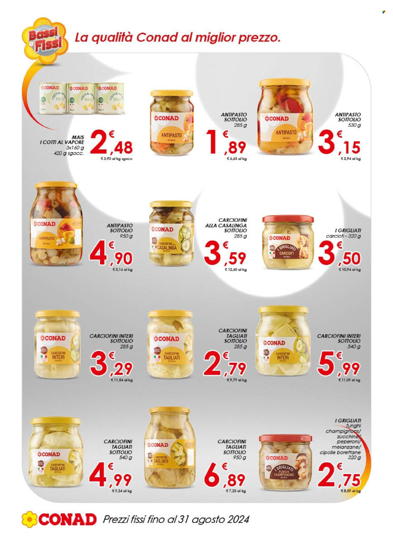 Leták Conad - 28.6.2024 - 31.8.2024. Strana 18
