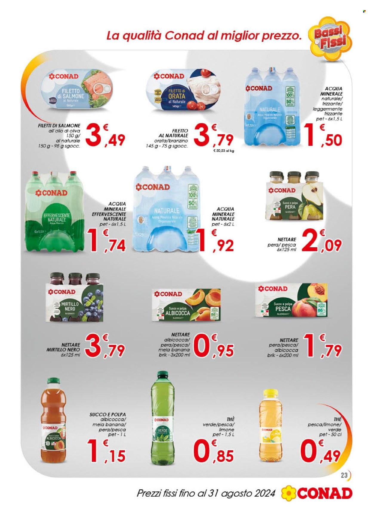 Leták Conad - 28.6.2024 - 31.8.2024. Strana 23