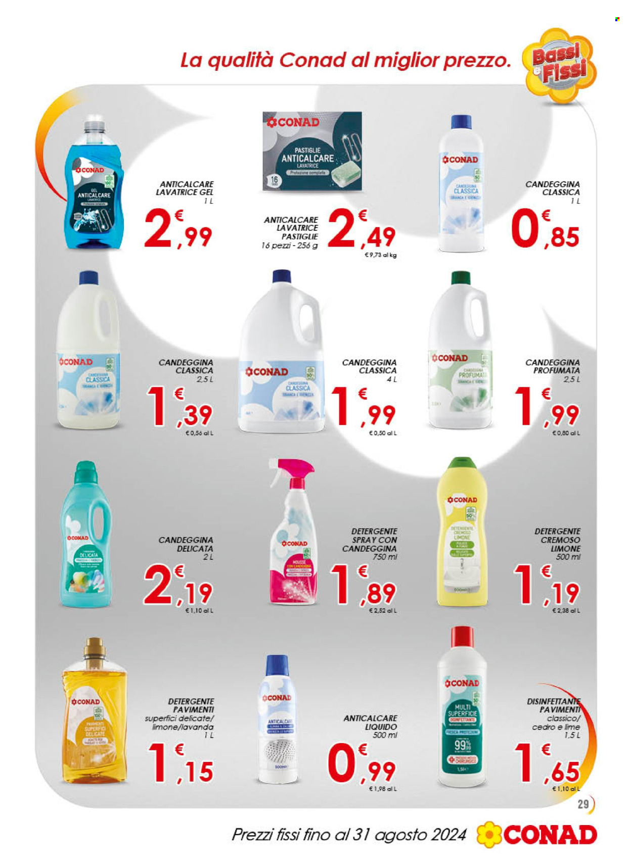 Leták Conad - 28.6.2024 - 31.8.2024. Strana 29