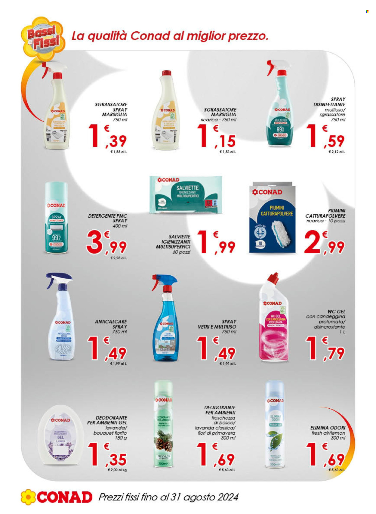 Leták Conad - 28.6.2024 - 31.8.2024. Strana 30