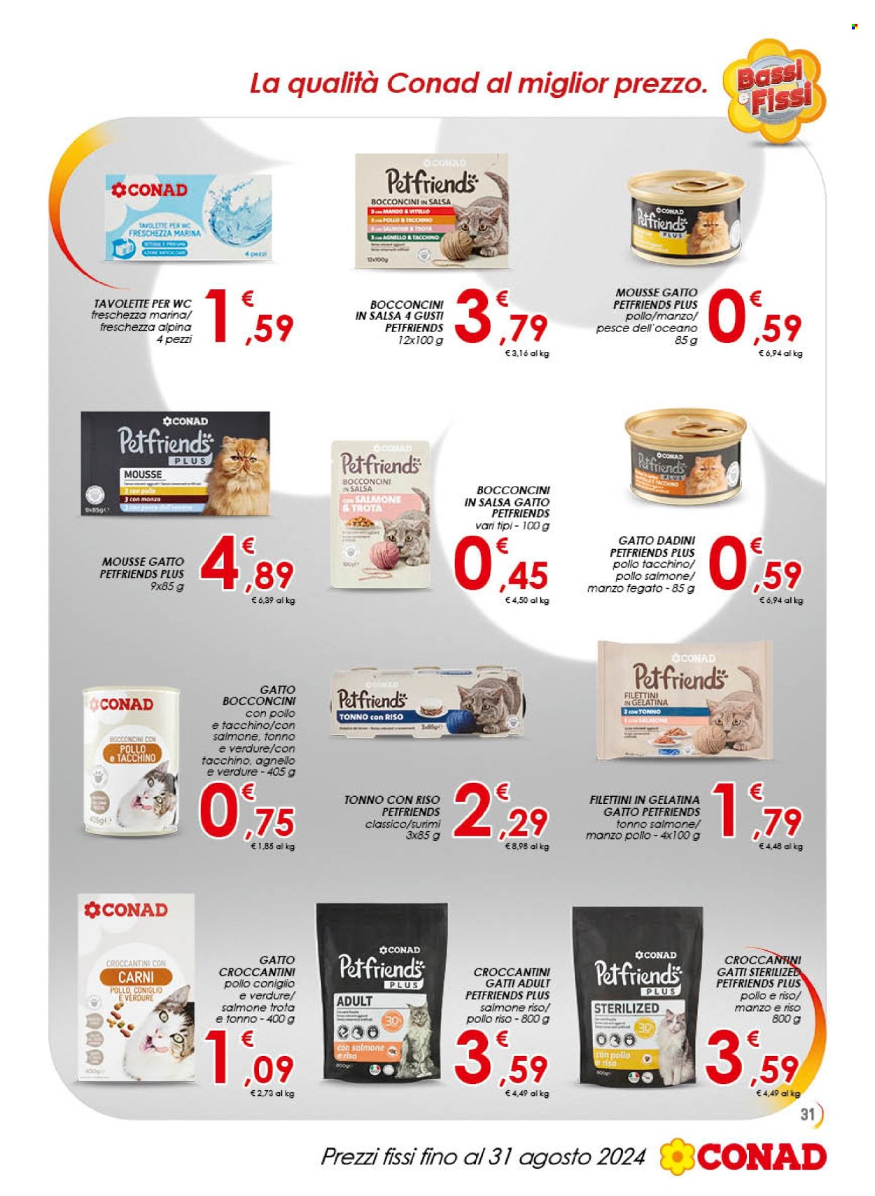 Leták Conad - 28.6.2024 - 31.8.2024. Strana 31