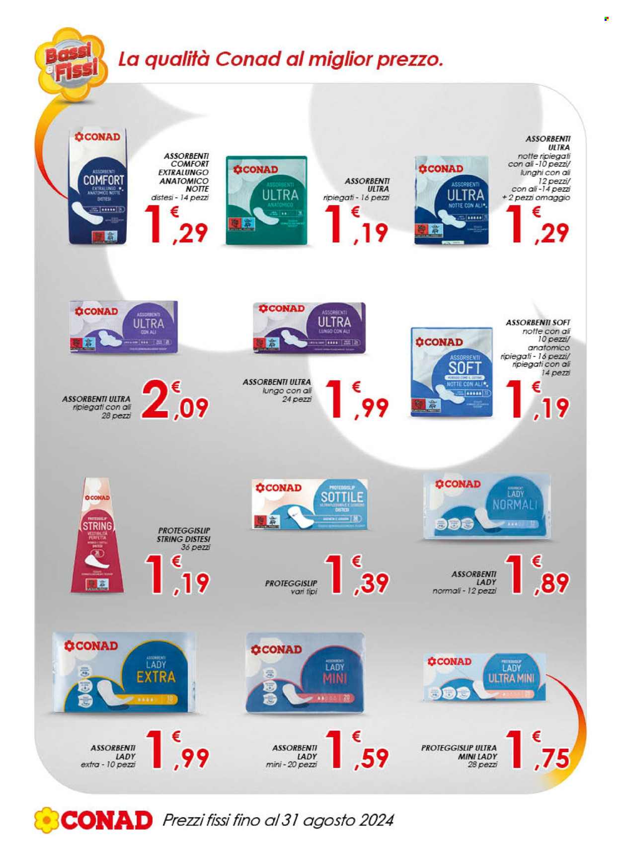 Leták Conad - 28.6.2024 - 31.8.2024. Strana 34