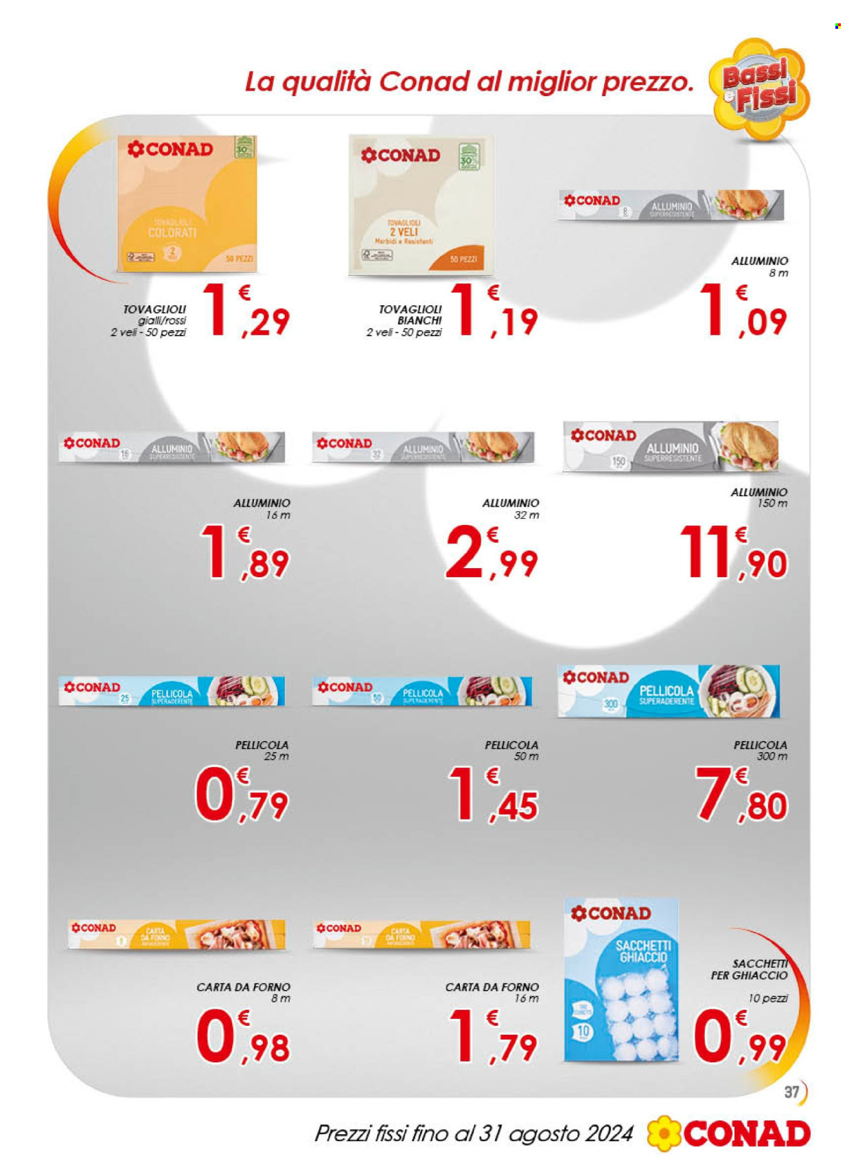 Leták Conad - 28.6.2024 - 31.8.2024. Strana 37