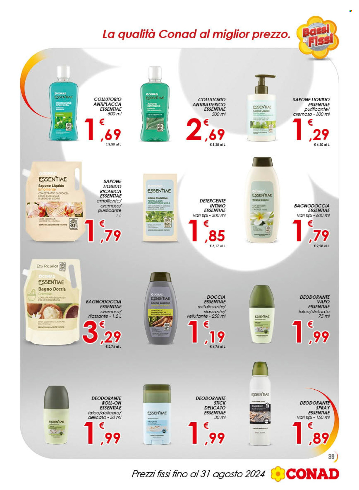 Leták Conad - 28.6.2024 - 31.8.2024. Strana 39