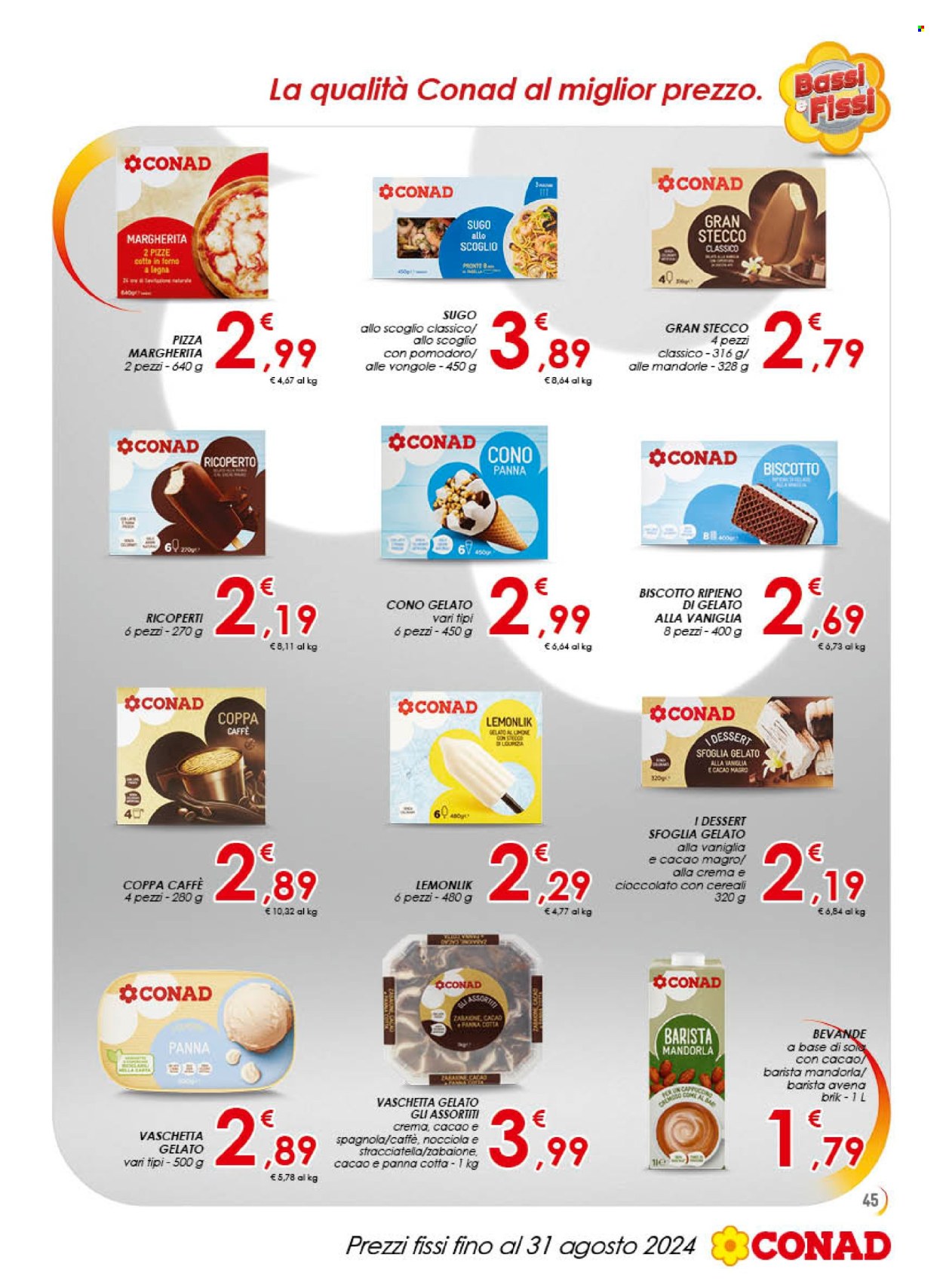 Leták Conad - 28.6.2024 - 31.8.2024. Strana 45
