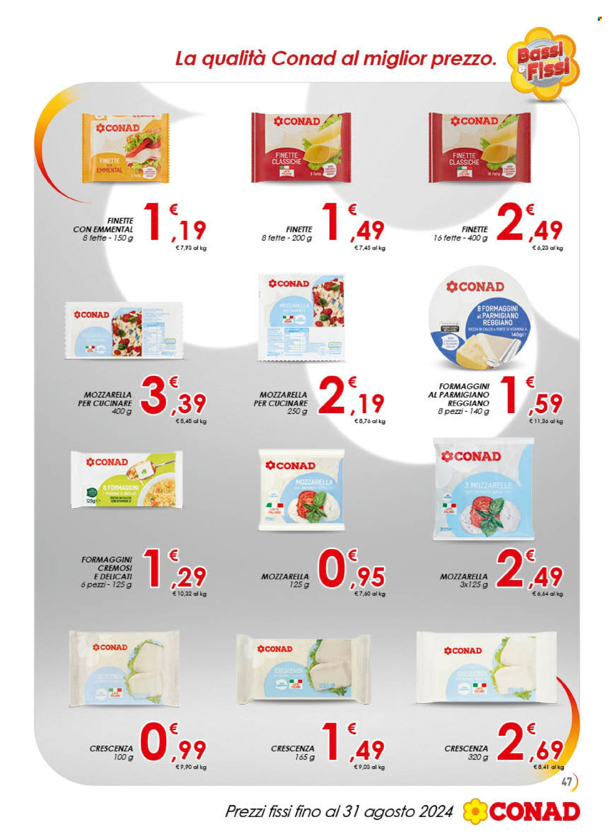 Leták Conad - 28.6.2024 - 31.8.2024. Strana 47