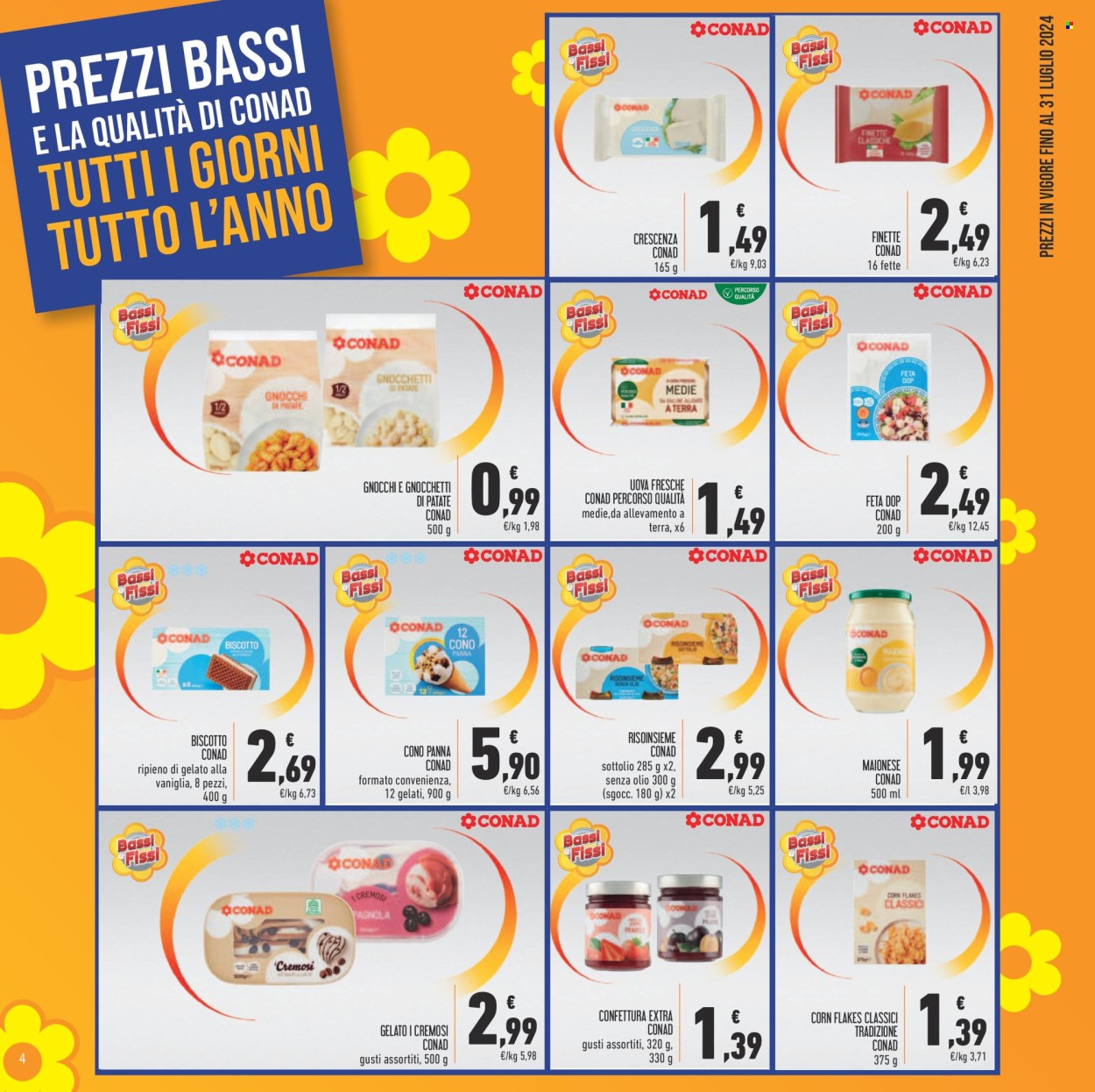 Volantino Spesa Facile Conad - 1/7/2024 - 31/7/2024. Pagina 4