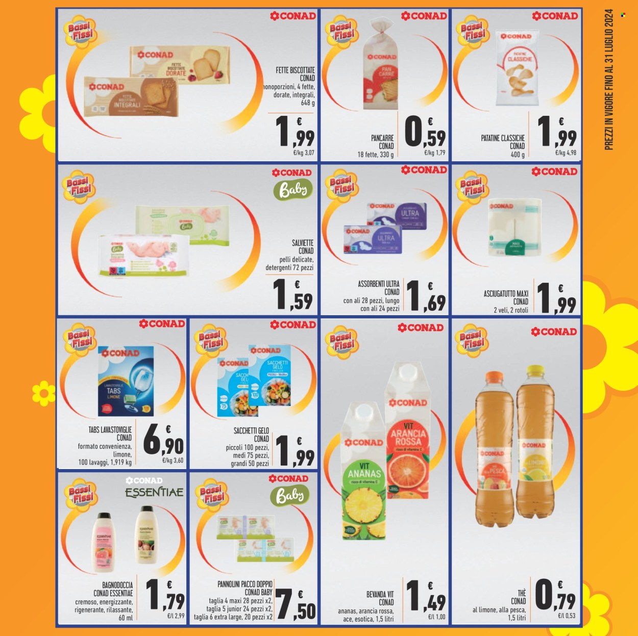 Volantino Spesa Facile Conad - 1/7/2024 - 31/7/2024. Pagina 5