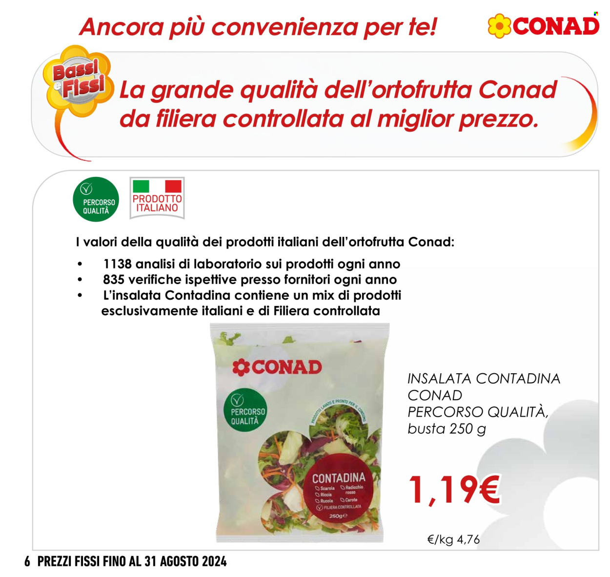 Leták Conad - 1.7.2024 - 31.8.2024. Strana 6