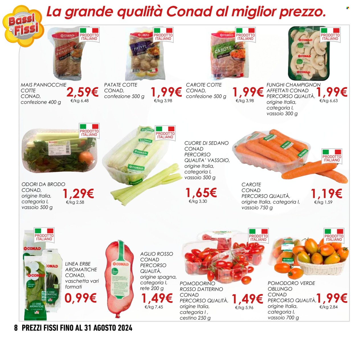 Volantino Conad - 1/7/2024 - 31/8/2024. Pagina 8