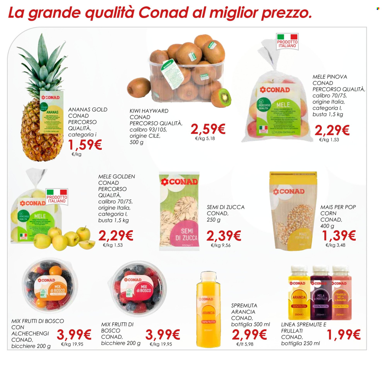 Leták Conad - 1.7.2024 - 31.8.2024. Strana 9
