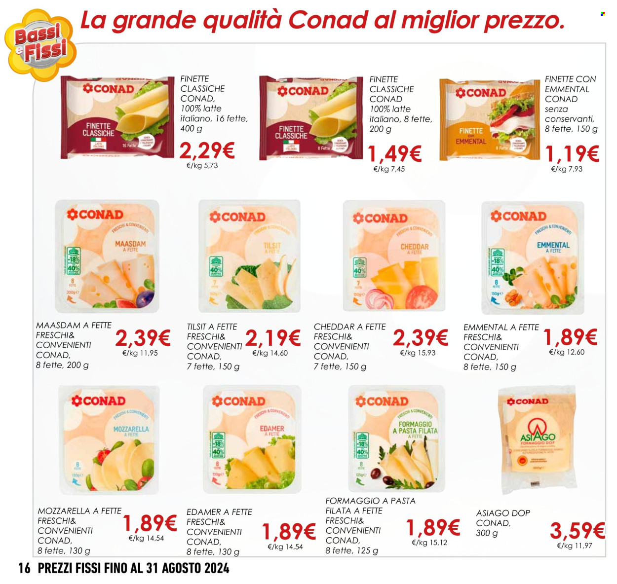 Volantino Conad - 1/7/2024 - 31/8/2024. Pagina 16