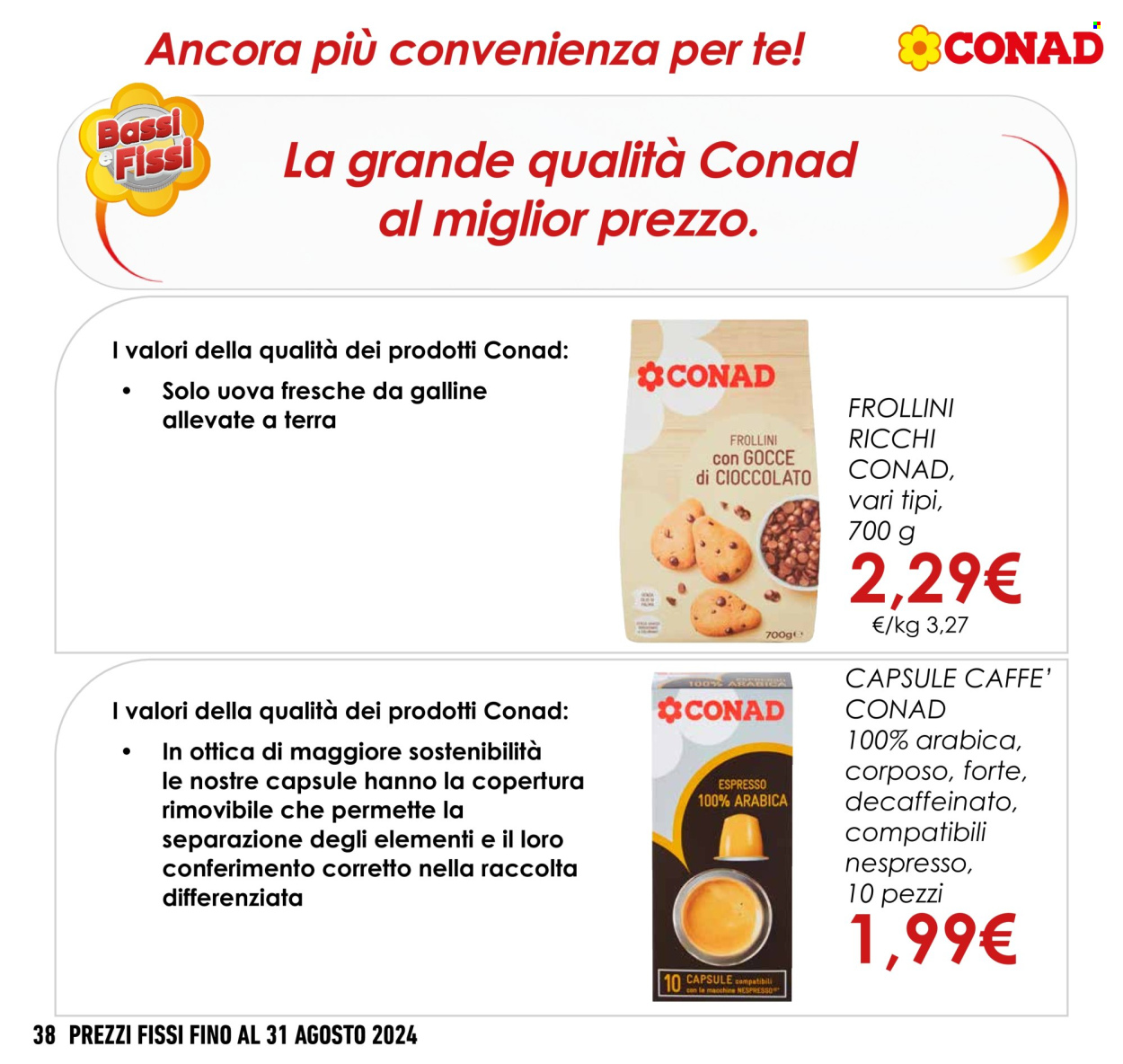 Volantino Conad - 1/7/2024 - 31/8/2024. Pagina 38