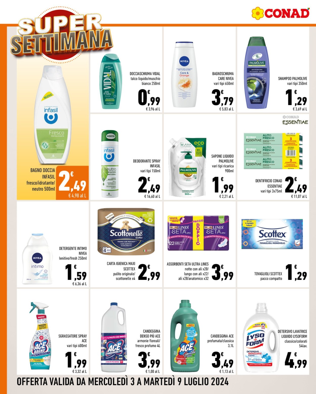 Leták Conad - 3.7.2024 - 9.7.2024. Strana 8