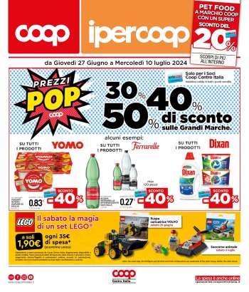 Volantino Coop - 27/6/2024 - 10/7/2024.