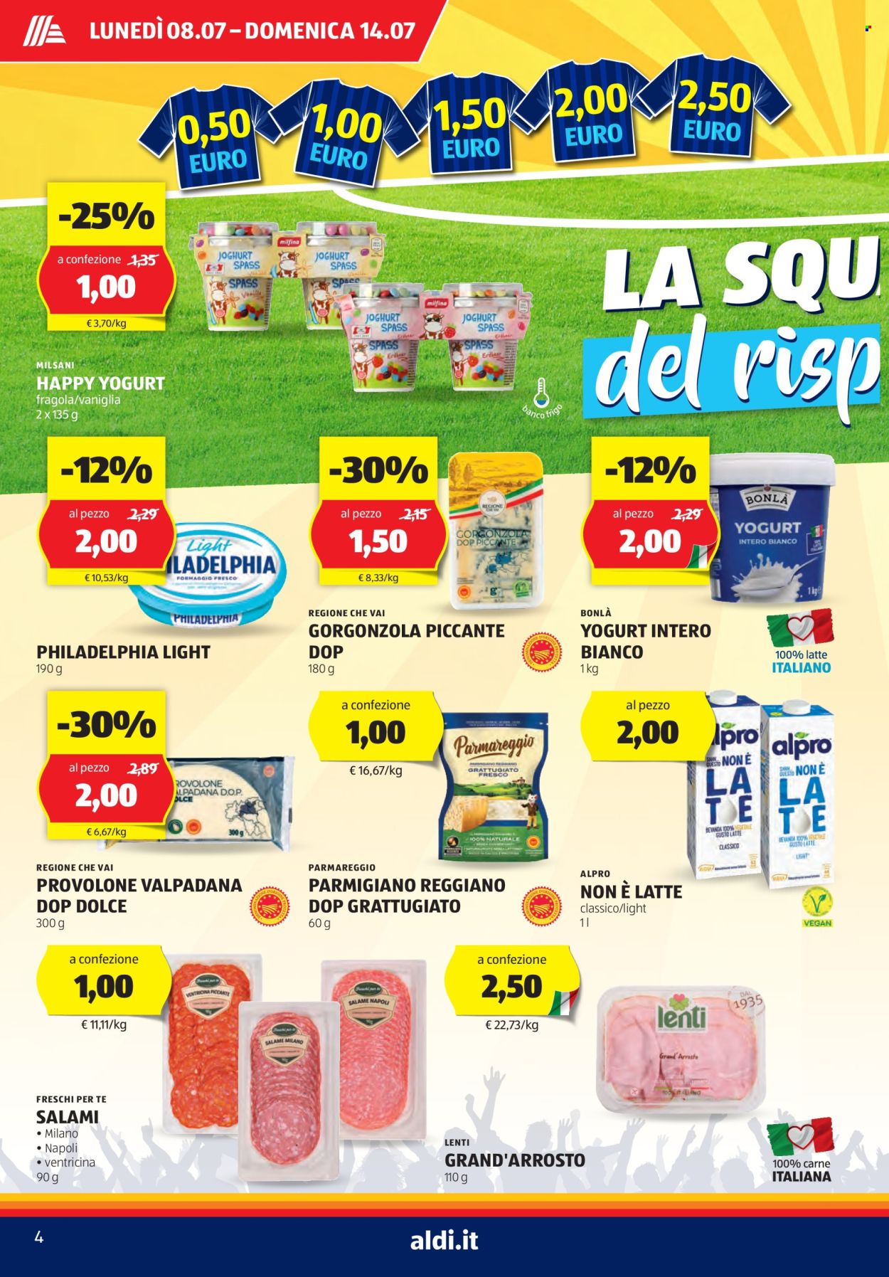 Volantino Aldi - 8/7/2024 - 14/7/2024. Pagina 4