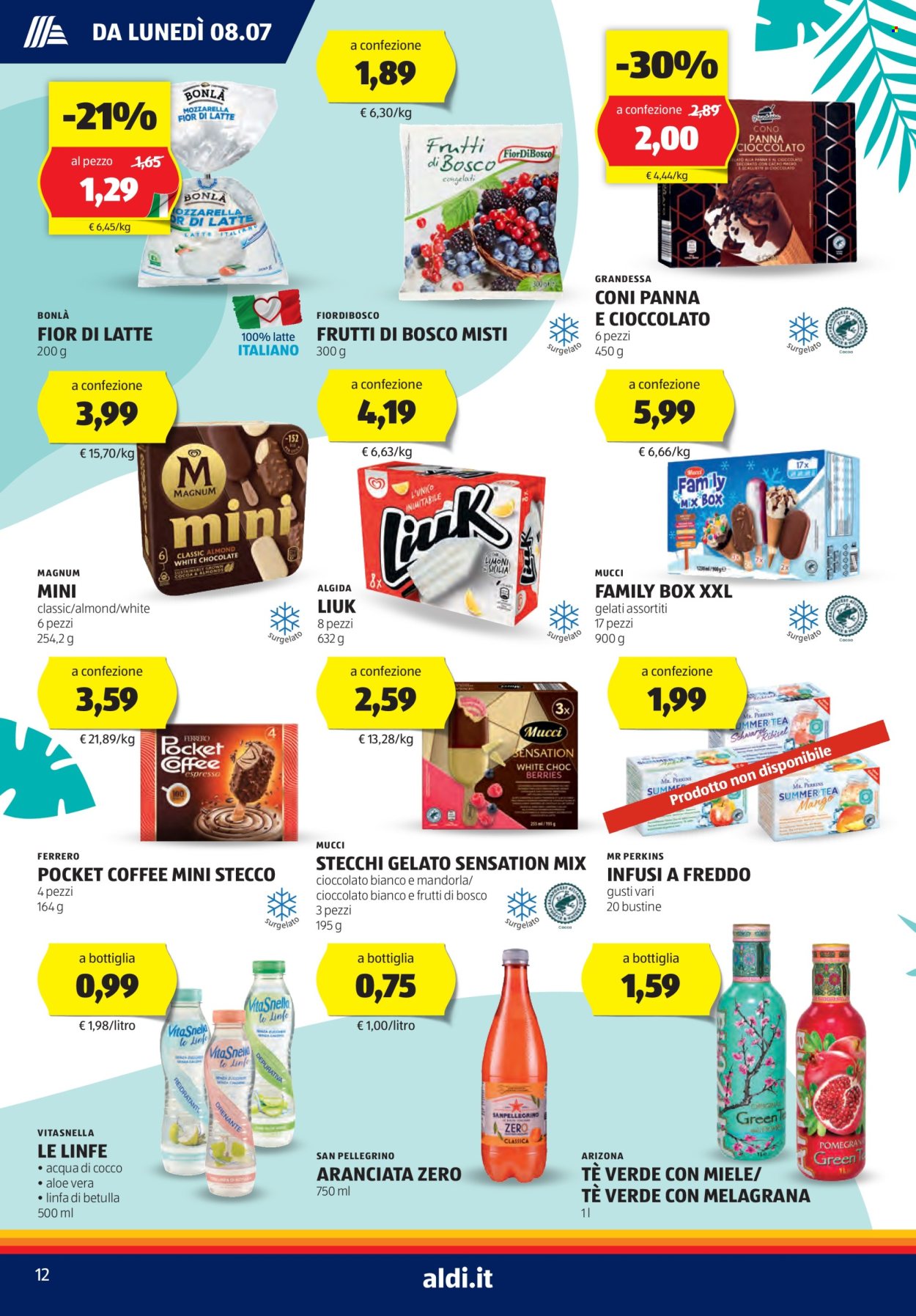 Volantino Aldi - 8/7/2024 - 14/7/2024. Pagina 12
