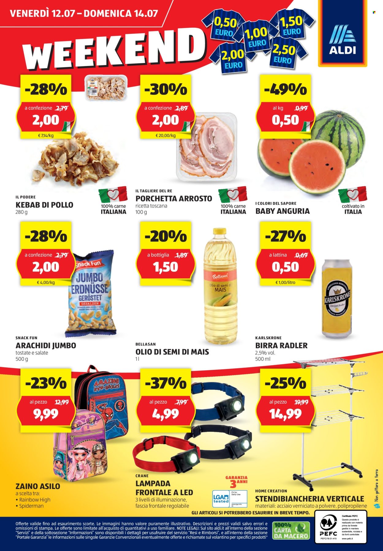 Volantino Aldi - 8/7/2024 - 14/7/2024. Pagina 24