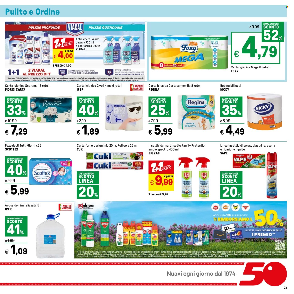 Volantino Iper, La grande i - 4/7/2024 - 13/7/2024. Pagina 39