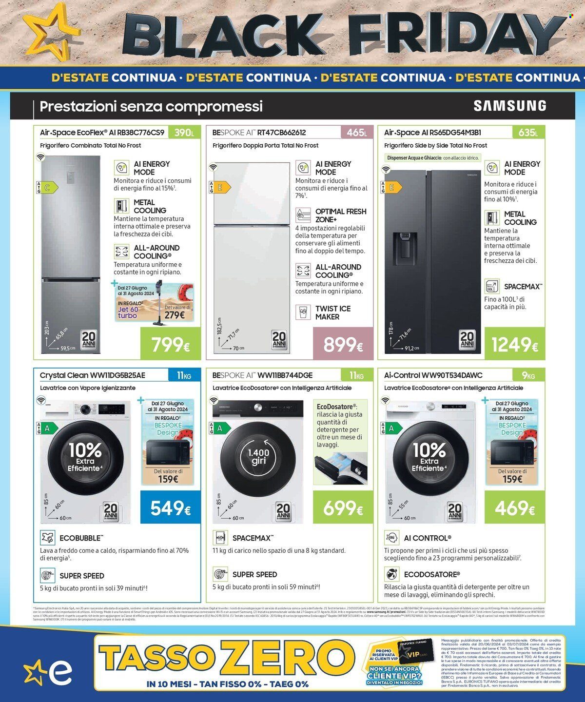 Volantino Euronics - 20/6/2024 - 4/7/2024. Pagina 22