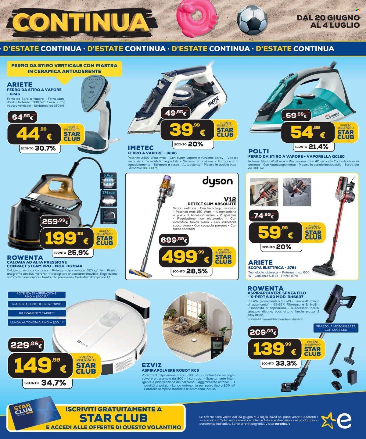 Volantino Euronics - 20/6/2024 - 4/7/2024. Pagina 25