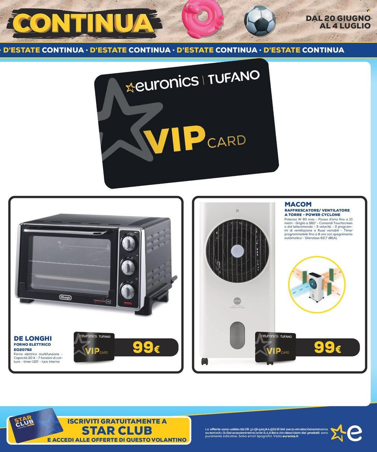 Volantino Euronics - 20/6/2024 - 4/7/2024. Pagina 29