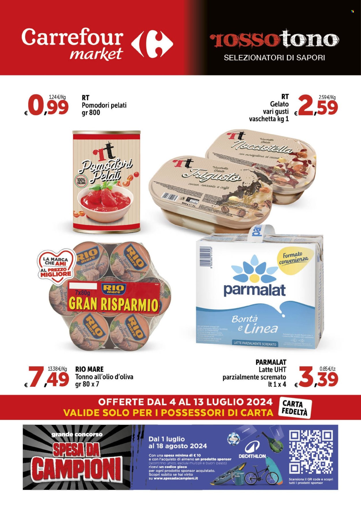 Leták Carrefour - 4.7.2024 - 13.7.2024. Strana 1