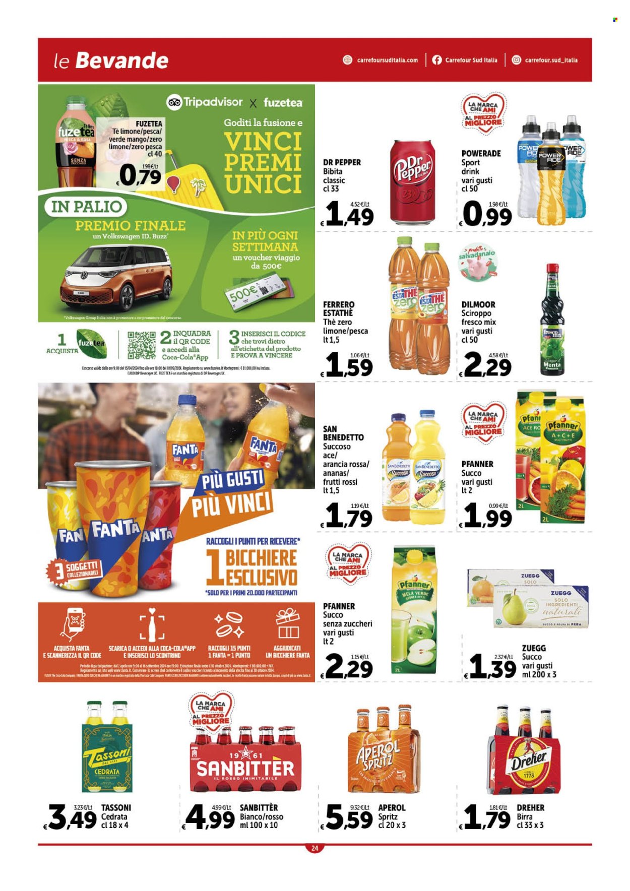 Volantino Carrefour - 4/7/2024 - 13/7/2024. Pagina 24