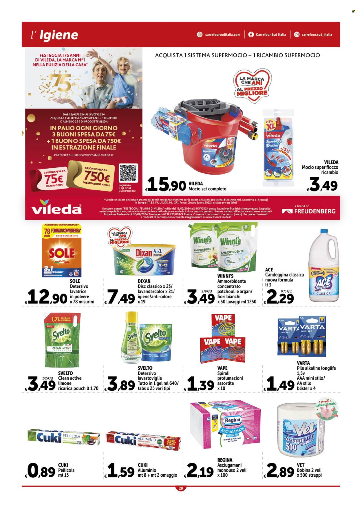 Leták Carrefour - 4.7.2024 - 13.7.2024. Strana 29